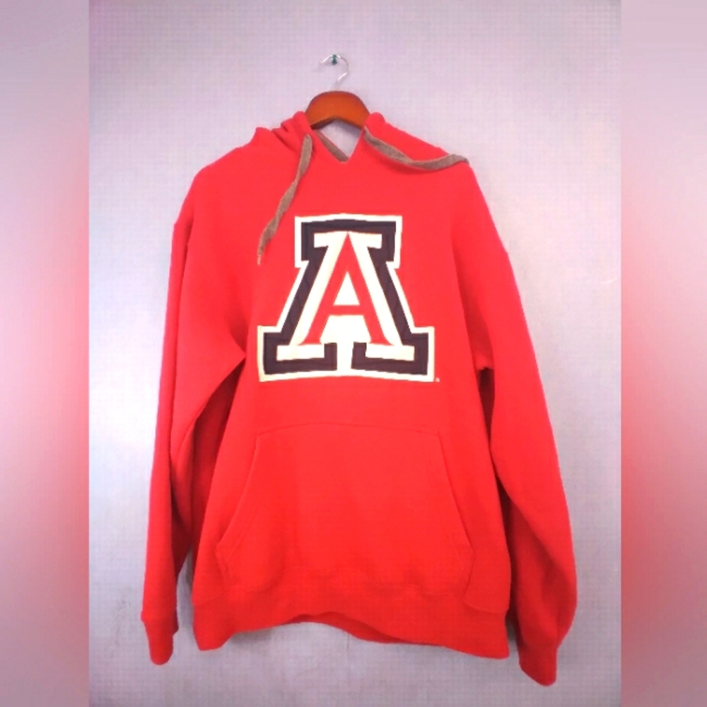 University of Arizona Red Pullover Hoodie Classic Logo College Sweatshirt‎